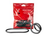 Perfect Fit Slim Wrap 9 - vékony péniszgyűrű - fekete (22cm)