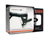 Perfect Fit ZORO 5.5- felcsatolható dildó (14cm) - fekete