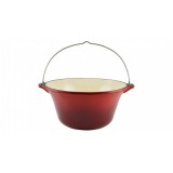 Perfect Home 10569 Zománcozott öntöttvas bogrács 10,8 literes piros
