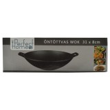 Perfect Home 12137 Öntöttvas wok 31 cm