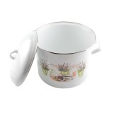 Perfect Home 13472 Zománc fazék 24 cm+fedő