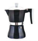 Perfect Home Azzurro kotyogós kávéfőző, 3 személyes, fekete (16662)