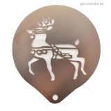 Perfect Home cappuccino diszítő - szarvas