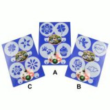 Perfect Home Cappuccino, sütemény díszítő sablon 4 db műanyag (13042)