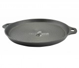Perfect Home Grill lap - grill serpenyő - kerek, öntöttvas anyagból