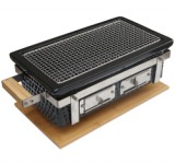 Perfect Home Hibachi asztali grill 39x22 cm, fekete (16704)