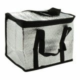 Perfect Home Hűtőtáska sárga csíkkal 28 x 16 x 23 cm