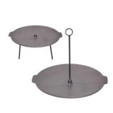 Perfect Home kétfunkciós öntöttvas grill tárcsa 44cm (15604)