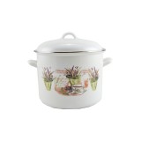 Perfect Home Levendula Zománcozott fazék 16 cm+fedő 14224