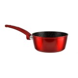 Perfect Home Metal Red Line tapadásmentes alumínium nyeles lábas fedő nélkül 18 cm indukciós 15713
