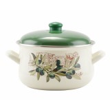 Perfect Home Oliva Zománcozott lábas 22 cm+fedő 14829