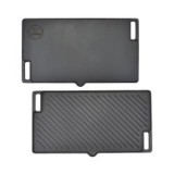 Perfect Home Öntöttvas grill lap 45*25 cm 2 oldalas csőrös (14914)