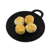 Perfect Home öntöttvas grill lap kerek, füles (13093)