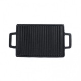 Perfect Home Öntöttvas grill lap mini 2 oldalas