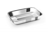 Perfect Home Rozsdamentes tepsi 37x28x6 cm 12467
