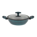 Perfect Home Sea Line tapadásmentes alumínium szeletsütő üvegfedővel 28cm indukciós 15555
