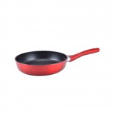 Perfect Home Tapadásmentes Serpenyő, szeletsütő 22 cm, Burgundy