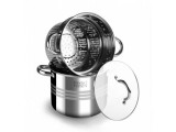 Perfect Home Tésztafőző, Rozsdamentes, 20 x 16 cm, 4,5 literes /inox/