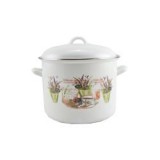 Perfect Home Zománc fazék 26 cm, fedővel (13473)