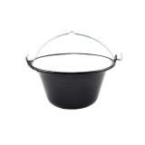 Perfect Home Zománcos tálaló bogrács 0.8 liter fekete