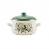 Perfect Home Zománcozott lábas 22 cm+fedő Oliva (14829)