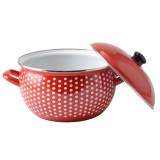 Perfect Home Zománcozott lábas 22cm+fedő