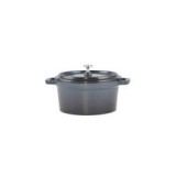 Perfect Home Zománcozott öntöttvas lábas mini 14 cm Acélkék (28110)