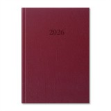 Period Standard 2026 B5 heti beosztású bordó műbőr határidőnapló