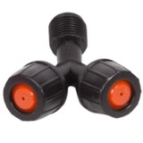 permetező alkatrész 16 literes fúvóka 2 ágú piros (GP0601)