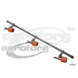 Permetező pisztoly szár, 80cm-es, 3 állitható fej,