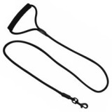 PET NOVA Kerek nejlon kutyapóráz fekete, S - 120 cm