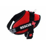 PET NOVA Rescue kutyahám S 45 - 55 cm, piros