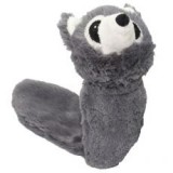 PET NOVA Sípoló szürke plüssróka, 39 cm