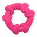 PET NOVA TPR Gumikör tüskékkel - rózsaszín 10,5cm