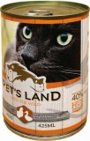 Pet's Land Pet s Land Cat Konzerv Baromfi 415g
