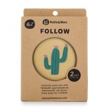 Petite&Mars Elasztikus térdvédők kúszáshoz, Follow, Intense Ochre