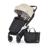 Petite&Mars Sport babakocsi Royal3 Silver - Sahara Beige