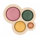 Petite&Mars Szilikon játék, Chill out, Dusty Rose, 6 hó+