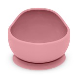 Petite&Mars Szilikon tál tapadókoronggal, Take&Match, Dusty Rose, 6 hó+