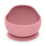 Petite&Mars Szilikon tál tapadókoronggal, Take&Match, Dusty Rose, 6 hó+