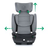 PETITEMARS PETITE&MARS Autósülés Elite Fix i-size 100-150 cm Misty Grey (15-36kg)