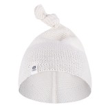 PETITEMARS PETITE&MARS Huggy Sapka White 100% pamut 3-6 hó
