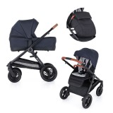 PETITEMARS PETITE&MARS Kombinált babakocsi 2in 1 Trails Anthracite Blue