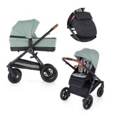 PETITEMARS PETITE&MARS Kombinált babakocsi 2in 1 Trails Iron Green