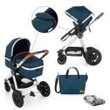 PETITEMARS PETITE&MARS Kombinált babakocsi 2in1 Grand II Platinum Indigo 2020
