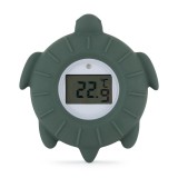 PETITEMARS Petite&Mars Szilikon digitális vízhőmérő Turtle Terry Misty Green 0hó+