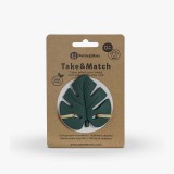 PETITEMARS PETITE&MARS Szilikon rágóka TAKE&MATCH Misty Green 0m+