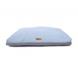 PETSY DONY poliészter kutyapárna - világoskék-szürke - 135 cm