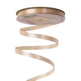 Pezsgő színű szatén szalag 6mmX22,86m 6444