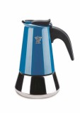 Pezzeti PEZZETTI STEELEXPRESS 2 csészés inox kotyogó, kék